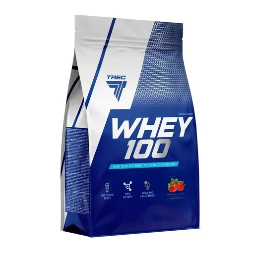 Trec Nutrition Whey 100 900г - клубника